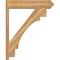 Ekena Millwork Merced Arts & Crafts Rough Sawn Outlooker, Western Red Cedar, 8"W x 36"D x 44"H OUT08X36X44MRC03RWR - alternate 2